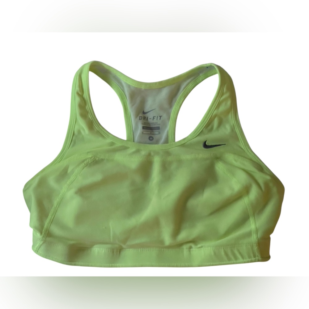 Nike Women’s Size Medium Green Sports Bra Racerback Intimates